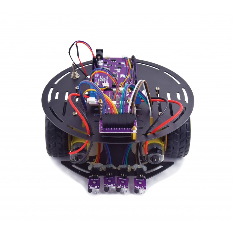 Basic line following robot kit 5v robot platform 